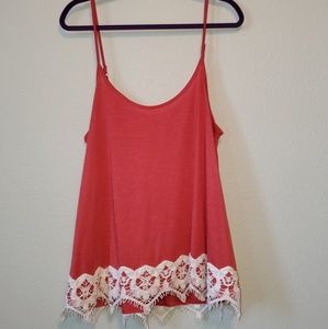 Lace tank